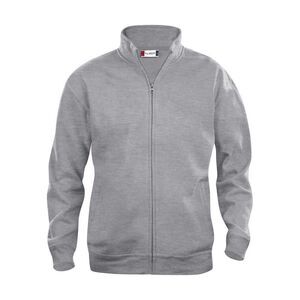 Clique Mens Full Zip Jacket / Grey Melange